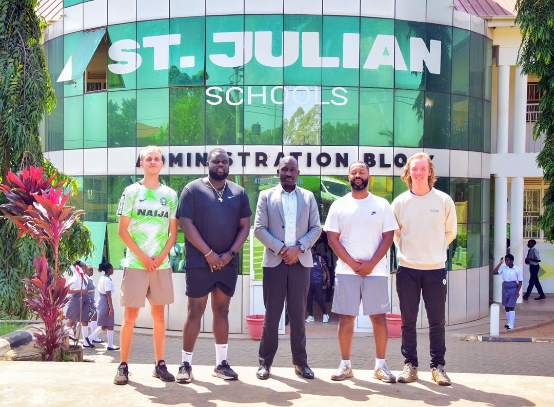Students participating in sports activities at St. Julian Sports Academy