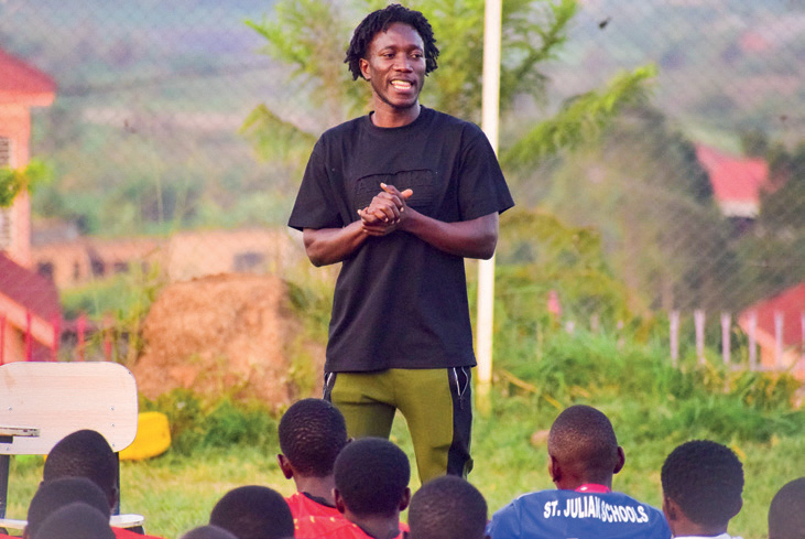 Football training session at St. Julian Sports Academy