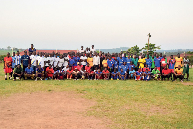 Basketball training session at St. Julian Sports Academy