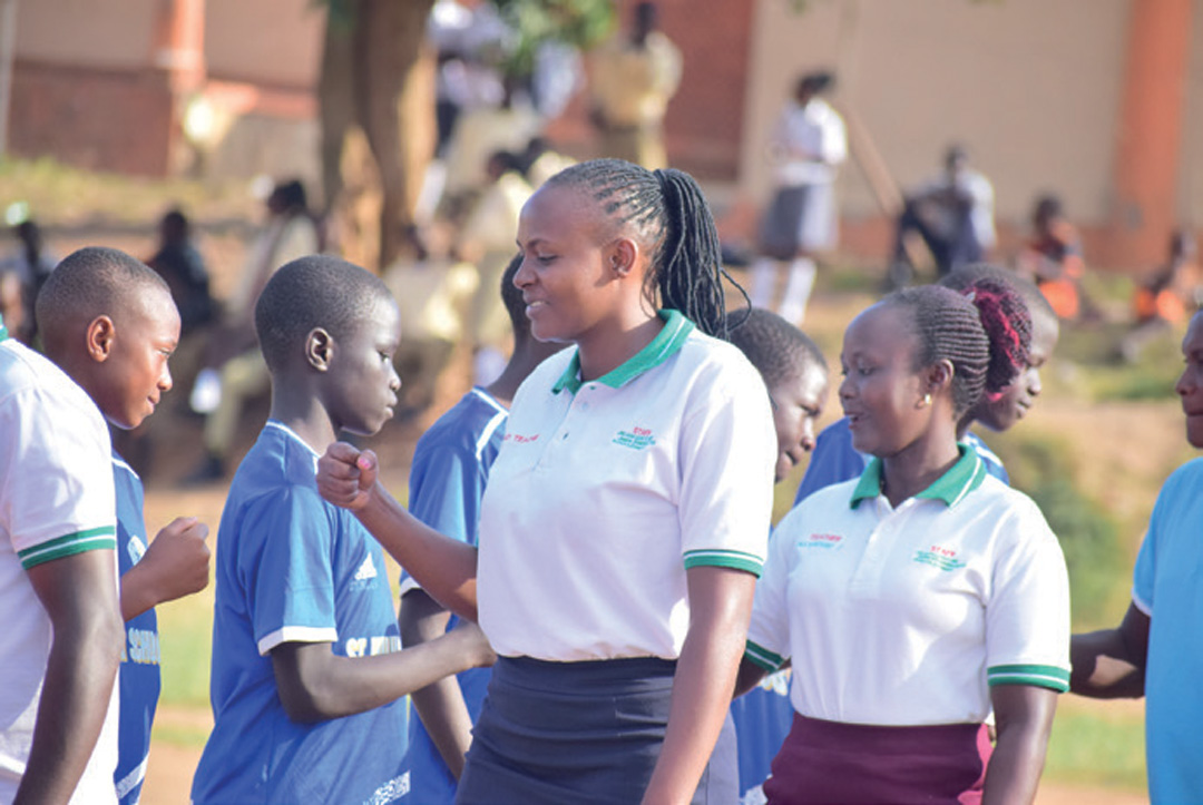 Athletics training session at St. Julian Sports Academy